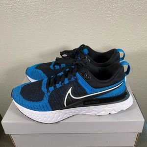 Nike React Infinity Run Flyknit 2 Blue Orbit Black